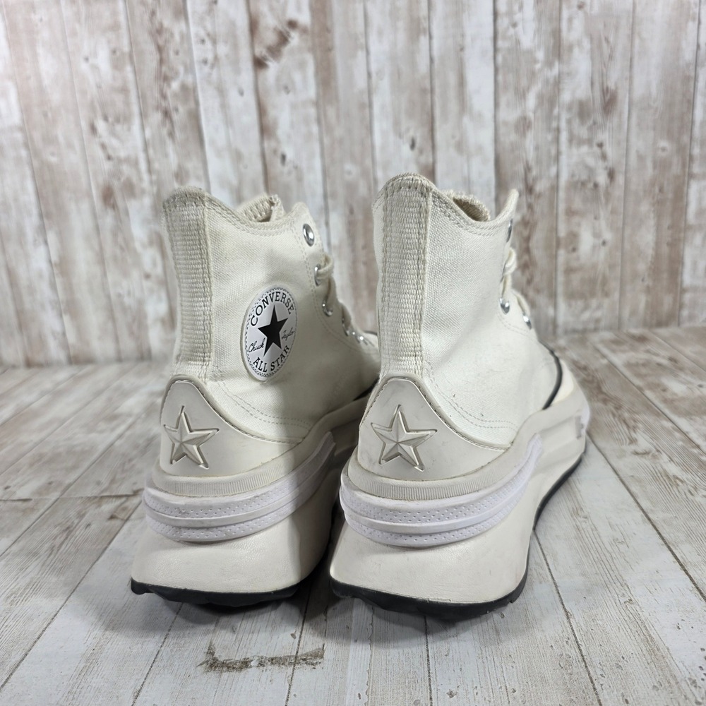 Converse Run Star Legacy CX High Top Egret Black A00868C Womens 8.5 Mens 7 - Picture 3 of 8
